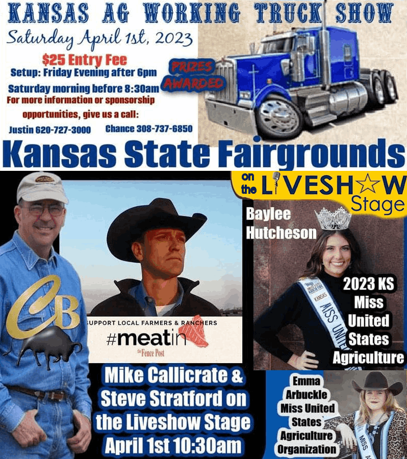 Schedule of Events at the Kansas Ag Expo